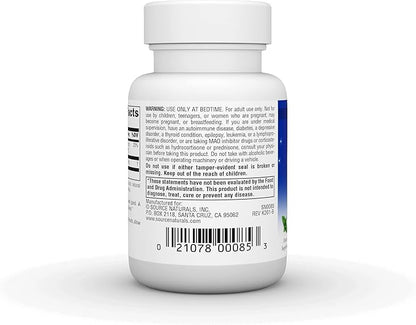 Source Naturals Sleep Science Melatonin 2.5mg Sleep Support Peppermint Flavor That Promotes Restful Sleep and Relaxation - Supports Natural Sleep/Wake Patterns and Rhythms - 120 Lozenges
