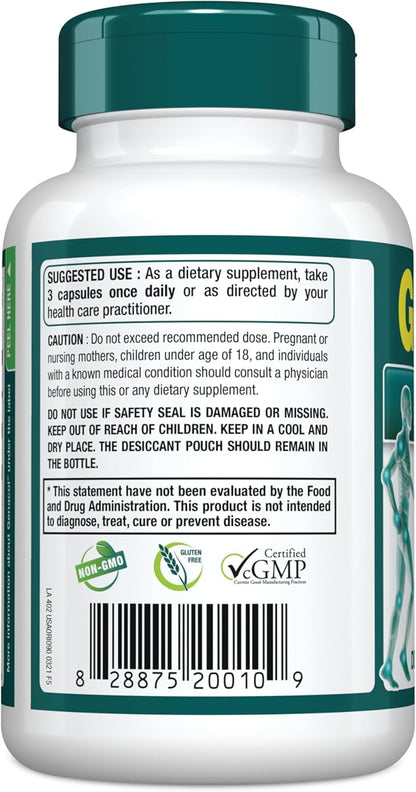 Genacol Collagen Supplement with Ultra-Hydrolyzed Collagen Peptides, Maintains Joint Health, for Joints & Knees, 90 Capsules (30-Day Supply)