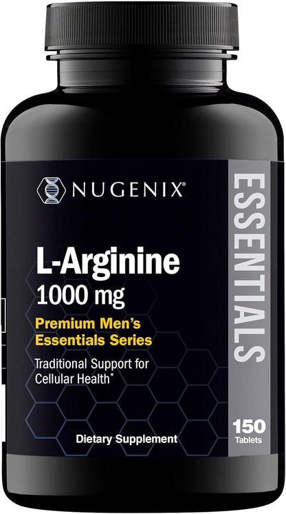 Nugenix Essentials L-Citrulline and L-Arginine Essentials Supplements for Men with Citrulline and Arginine