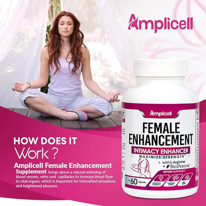 Female Enhancement - Libido Booster for Women 60caps+ Multi Collagen Pills for Women - Hydrolyzed Collagen Peptides for Hair, Skin & Nails - Collagen Protein Type I I III V X 90Capsules