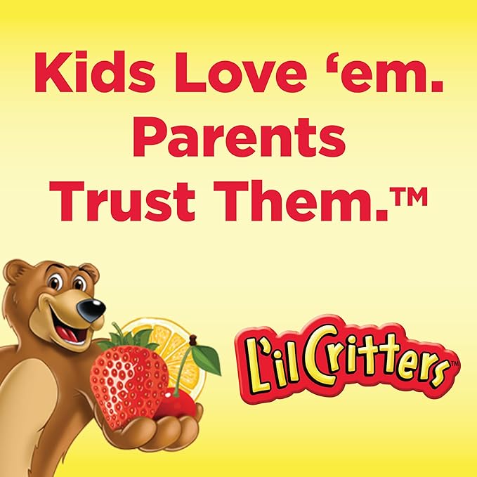 L'il Critters Vitamin D Gummy Bears, 190 Count