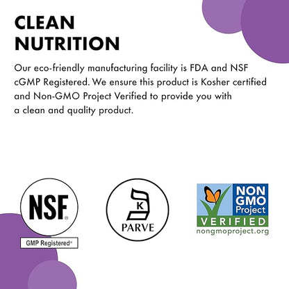 Bluebonnet Nutrition Magnesium Glycinate 400mg Maximum Absorption Mineral Complex Supports Energy Production & Enzyme Function - Non-GMO, Soy-Free, Gluten-Free - 120 Veggie Capsules