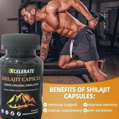 Xcelerate Shilajit Extra Strength