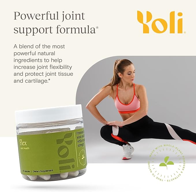 Yoli® Flex - Joint Support Supplement - Glucosamine, Chondroitin and Vitamin K2 Joint Function Supplements