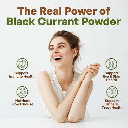 Go Nutra Black Currant Powder Ribes Nigrum 1lb Antioxident Anthocyanin Blackcurrant Berry