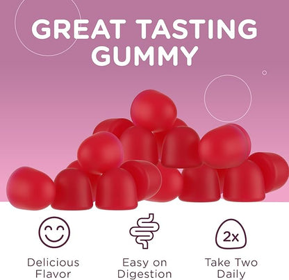 Zahler - Womens Prenatal Gummies - Grape Flavor - Prenatal Vitamins for Women with Folic Acid - Vegetarian & Kosher Pregnancy Vitamins - Womens Prenatal Multivitamin with A C D3 E B6 B12-60 Count
