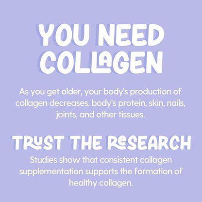 Liquid Collagen for Woman Daily 2.5g with Vitamin C, Natural Berries Flavors, 16 Fl Oz, Helps Support Healthy Bones, Joints, Skin & Teeth with Vitamin C by Llorens Wellness