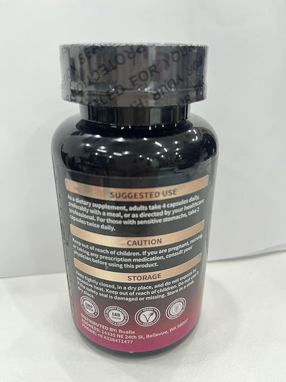 Myo-Inositol & D-Chiro Inositol Supplement (40:1) for Hormone Balance for Women