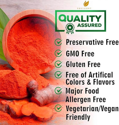 Premium Ashwagandha Extract Capsule with Ginger, Turmeric, Black Pepper, Bladderwrack, Burdock - 60 Capsule for 1 Month - Strength, & Immune Support