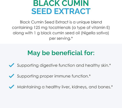 Rootcology by Dr. Izabella Wentz | Black Cumin Seed Extract | Unique Blend of Black Cumin Seed Oil to Support Digestive Function and Healthy Skin | 60 Softgels