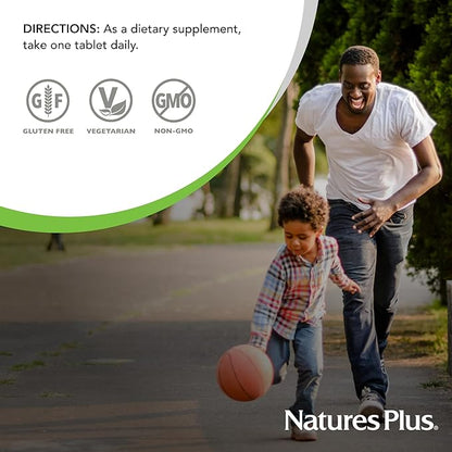 Natures Plus Hema-Plex Iron - 30 Slow-Release Tablets - 85 mg Chelated Iron - Total Blood Health - with Vitamin C & Bioflavonoids - Non GMO, Vegetarian & Gluten Free - 30 Servings