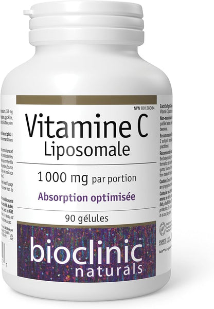 Bioclinic Naturals - Liposomal Vitamin C 90 Softgels