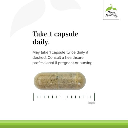 Terry Naturally Andrographis and Ashwagandha - Immune System Support Supplement - Support Energy & Healthy Stress Response - Energy Support Supplement - 60 Capsules (60 Servings)