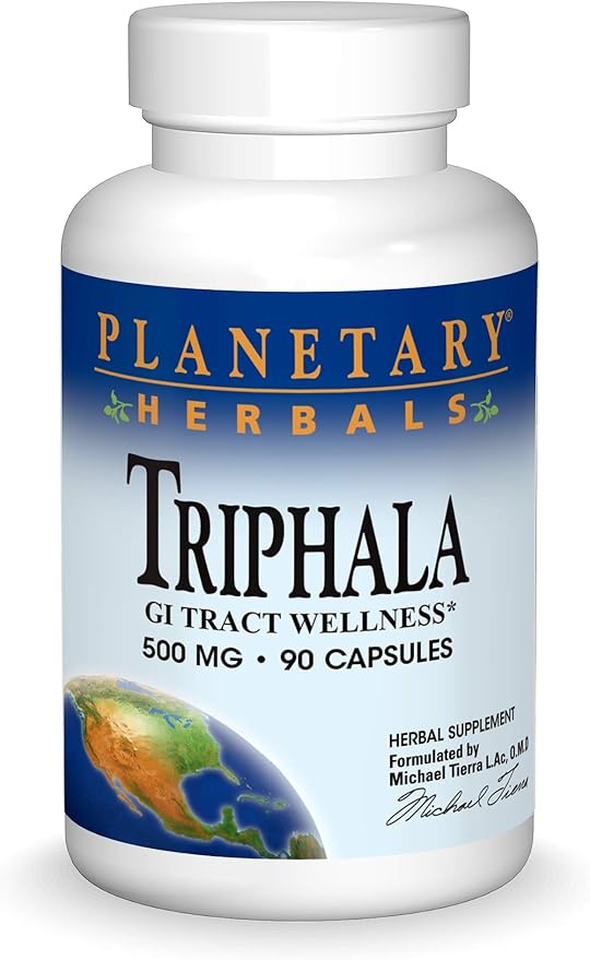 Planetary Herbals Triphala -- 500 mg