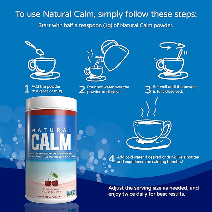 Natural Vitality Cherry Magnesium, 454 GR