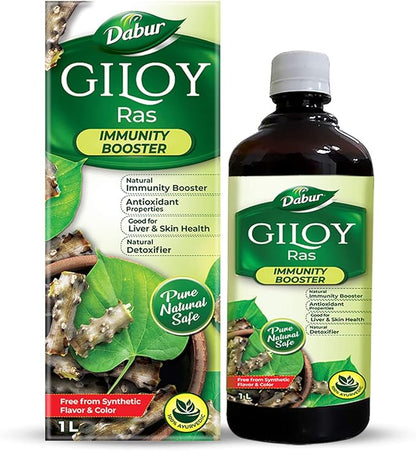 Dabur Giloy Juice Immunity Booster With Natural Source Of Antioxidants - 1 L