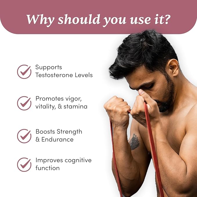 Pure Himalayan Shilajit Ashwagandha, Gokshura, Safed Musli & Kesar Capsules | 20 Natural Herbs | 60 Tablets