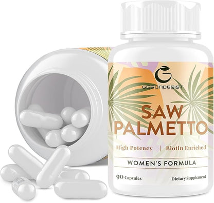 Saw Palmetto for Women Hair Loss - 2230 MG Extra Strength Saw Palmetto Supplement