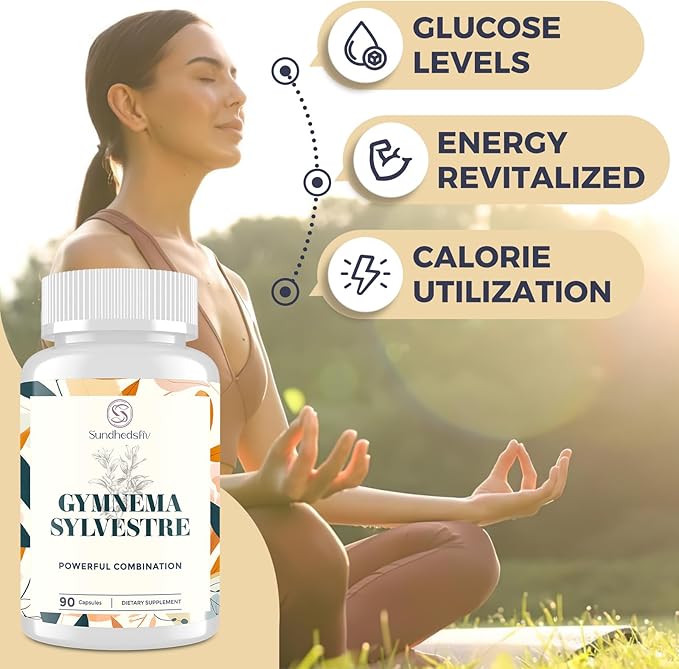 16 in 1 Blxxd Sugr Effective Gymnema Sylvestre Supplement 2100MG | with Berberine, Cinnamon, Bitter Melon | Vitamins, Magnesium & Chromium | 90 Vegan Capsules Capsules