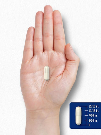 Carlyle L-Arginine 500mg Capsules | 240 Count | Free Form | Non-GMO & Gluten Free Supplement