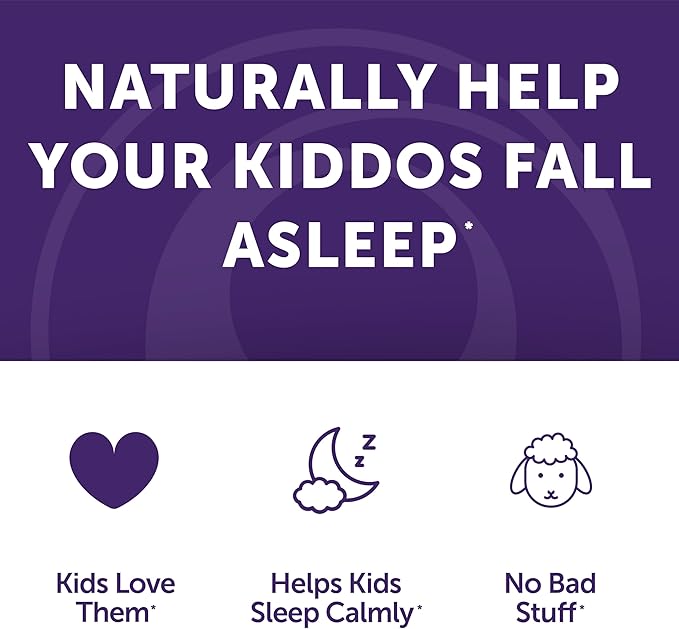 Lunakai Kids Melatonin and Melatonin 1mg Gummies - Tastiest Proprietary Formula - Low Dose Gummy with Sleep Aid Vitamins - Chewable Natural Vegan Supplement for Sleeping - 60 Day Supply
