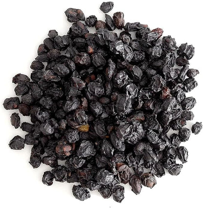 Frontier Co-op Dried Elderberries, 1lb Bulk Bag, European Whole | Kosher & Non-GMO Elderberry Dried Fruit for Elderberry Powder, Tea, Immune Support