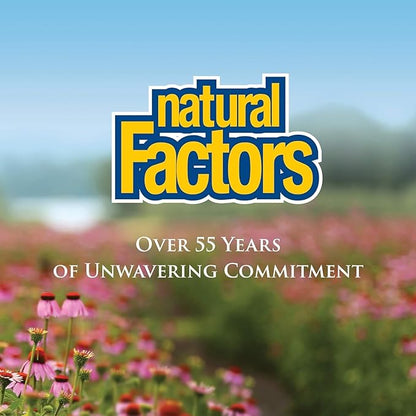 Natural Factors Anti-V Formula, Echinacea Supplement for Immune and Wellness Support, Organic, Non-GMO, 120 Softgels