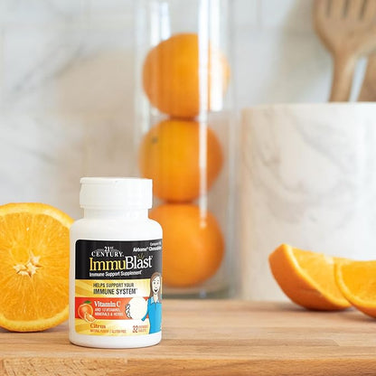 21st Century Immublast Chewable Tablets, Citrus 32 Count