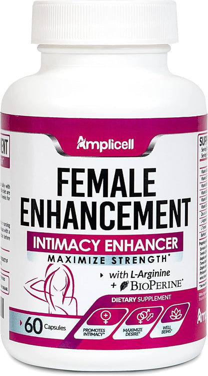 Female Enhancement - Libido Booster for Women 60caps+ Multi Collagen Pills for Women - Hydrolyzed Collagen Peptides for Hair, Skin & Nails - Collagen Protein Type I I III V X 90Capsules