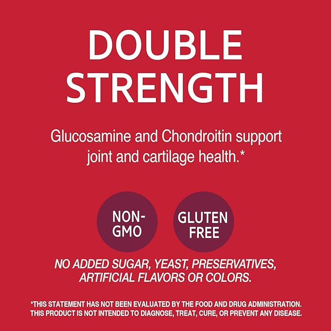 21st Century Glucosamine Chondroitin 500/400mg - Double Strength, cp 210 Count