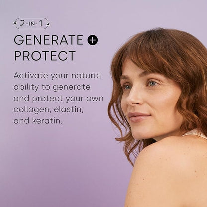 Biosil Collagen Generator - 60 Original Capsules, Pack of 2 - with Patented ch-OSA Complex - Generates & Protects Your Own Collagen - GMO Free - 60-Day Supply