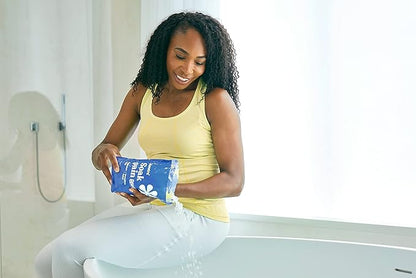 ASUTRA Magnesium Chloride Bath Flakes, 4 lbs - for Relaxing Foot & Body Soaks, Epsom Salt Alternative, Rapid Absorption