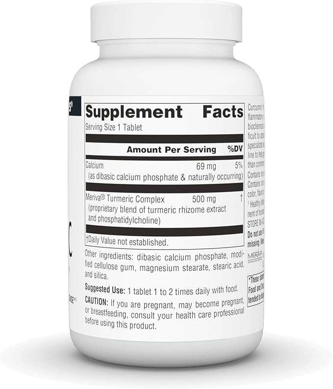 Source Naturals Turmeric with Meriva, for Healthy Inflammation Response*, 500mg - 120 Tablets