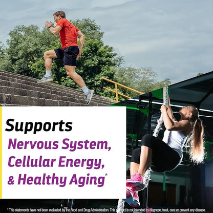 Vitamin B12 1000 Mcg, B12 Vitamins 1000 Mcg Help to Increase Metabolism, Energy Production and Nervous System Support, 120 Chewable Tablets - 1 Tablet Per Serving, Non-GMO & Gluten Free