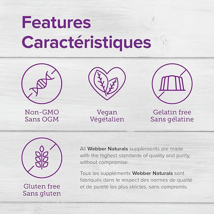 Webber Naturals Turmeric Curcumin Gummies 1260 mg Orange, 120 Gummies