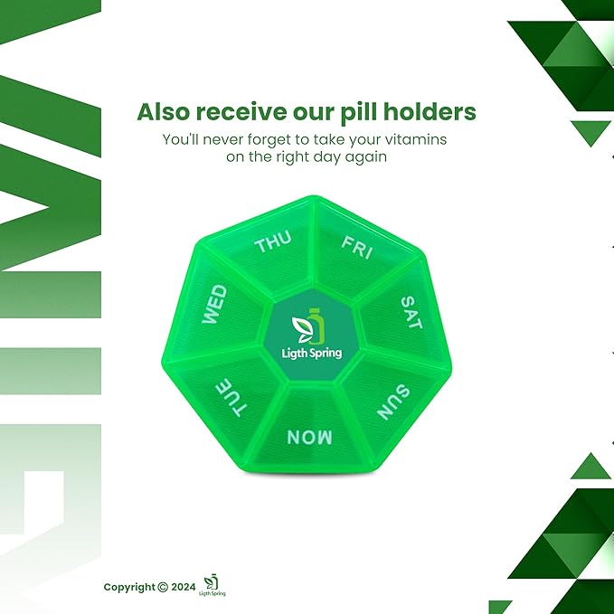 Ginger Root 550 mg, 100 Vegetarian Capsules with Bundle Exclusive Vitamins & Minerals - A to Z - Better Ligth&Spring Guide