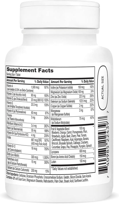 21st Century Wellify Men's Energy Multivitamins with Minerals, 65 Count