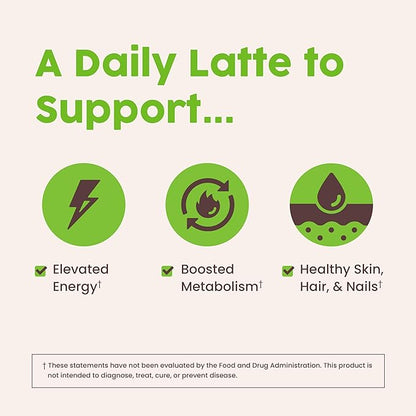 NativePath Collagen Peptides - Hydrolyzed Type 1 & 3 Collagen. Keto & Paleo Grass-Fed Protein Powder for Hair, Skin, Nails, Bones, Joints, Digestion and More - No Gluten or Dairy (Matcha Latte, 230g)