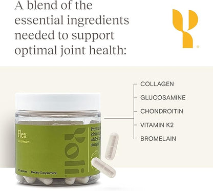 Yoli® Flex - Joint Support Supplement - Glucosamine, Chondroitin and Vitamin K2 Joint Function Supplements