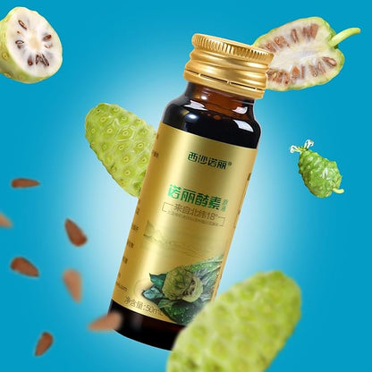 Noni Enzyme, noni Juice，18 Degrees North Latitude Paracel Islands，Organic Certified, 100% Natural Noni Puree, Naturally Fermented. Each Box is 17floz.XISSA NONI