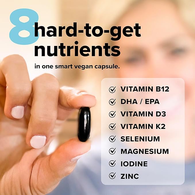 Complement Omega Complex & Essential Multivitamin Bundle – Comprehensive Vegan Nutritional Support for Optimal Health and Wellness (30 Servings Each)