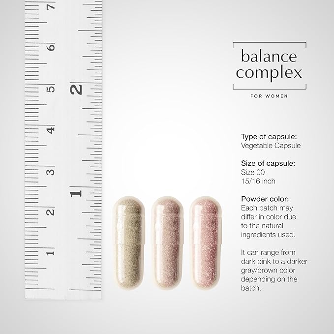 Balance Complex 17-in-1 Vaginal Health 100 Billion Probiotics for Women pH Balance with Cranberry & D-Mannose | Promote Urinary Tract Health for Vaginal Odor & Vaginal Flora, 60 Capsules