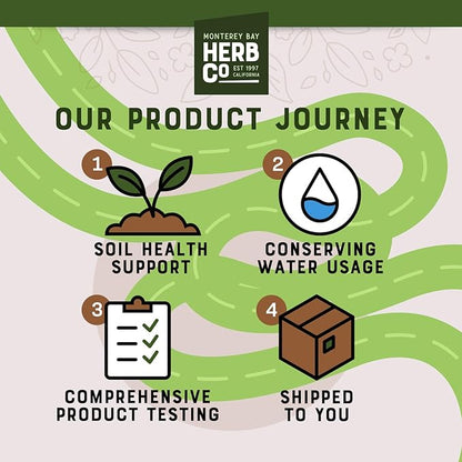 Monterey Bay Herb Co. Saw Palmetto Berry Powder | Can Add to Foods and Smoothies or Used as Dietary Supplement | Rich in Fatty Acids | 1 lb. Bag