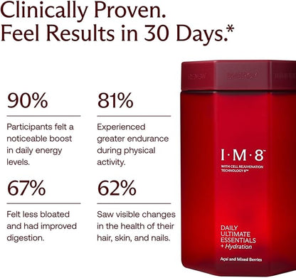 Daily Ultimate Essentials All-in-One Multivitamin Supplement (30 Servings, Starter Kit - Scoop + Tumbler Included)