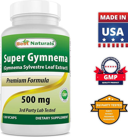 Gymnema Sylvestre Extract 500 mg & Berberine Plus 1000mg