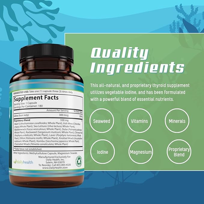 Seatrition 6 Bottles 1080 Capsules