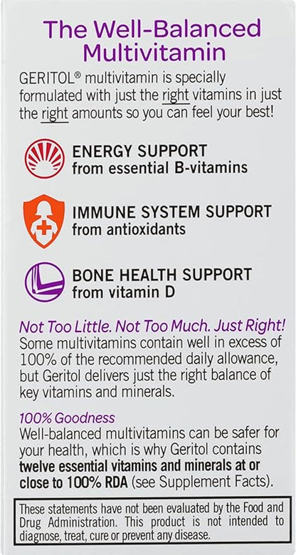 Geritol Complete Tablets 100 Tablets (Pack of 4)