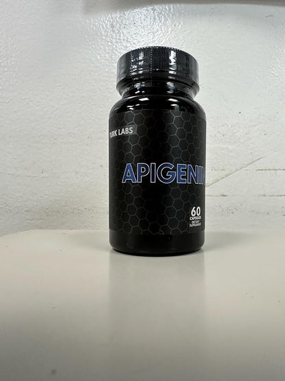 Turk Apigenin - Natural Bioflavonoid Supplement - Metabolism, Calm, Sleep, and Nerve Support - 60 Capsules, 50mg Each Labs