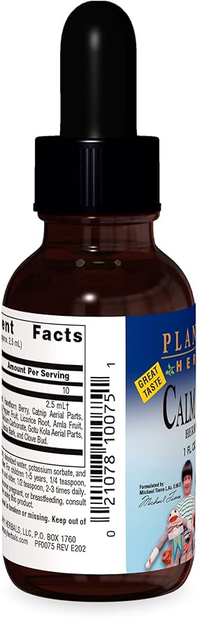 Planetary Herbals Calm Child 2.5 ml Supports Calm Focused Attention - 1 Fluid oz