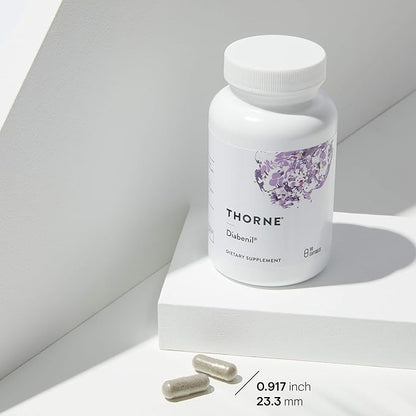 THORNE Diabenil - Support for Maintaining Health* - with Chromium, ALA, and Quercetin Phytosome - 90 Capsules